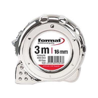 Zvinovací meter 3 m šírka 16 mm FORMAT