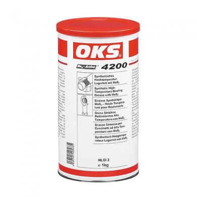 OKS 4200 Syntetický ložiskový tuk pre vysoké teploty s MoS2 1kg