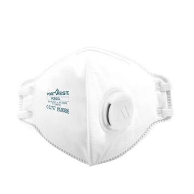 Respirátor FFP3 skladací Dolomit respirátor s ventilom biely EN 149 20 ks