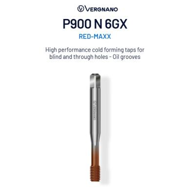 Závitník M6x1 P900 N 6GX HSSZ strojný tvárniaci RED-MAXX Vergnano