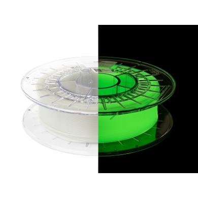 Filament Struna PET-G D1,75 / 0,5kg Yellow-Green (Glow in the Dark)