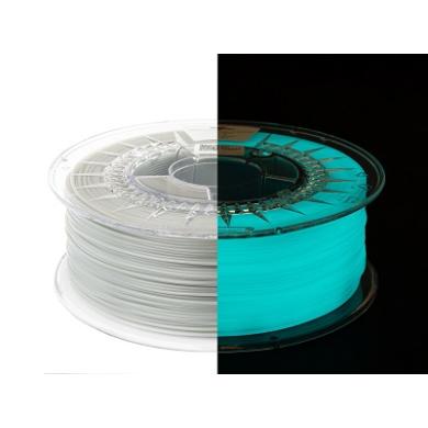 Filament Struna PET-G D1,75 / 1kg Blue (Glow in the Dark)