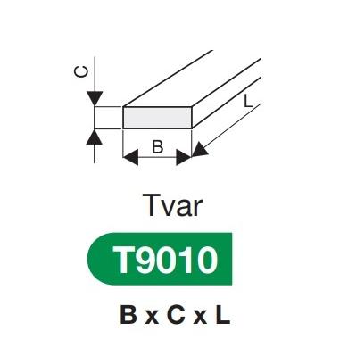 Brúsny pilník T9010 13x6x150 C FEIN obdĺžnikový Tyrolit