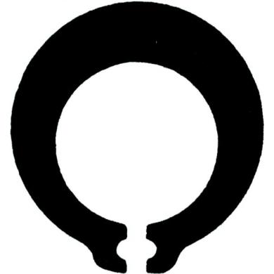 Poistný krúžok hriadeľový PKH 5 (G 5)