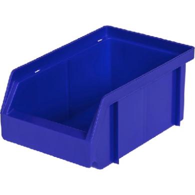 Prepravka 161/140x106x75 mm priehľadná modrá veľkosť 4 HK
