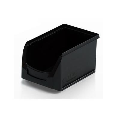 Prepravka 230x150x125 mm skosená čierna