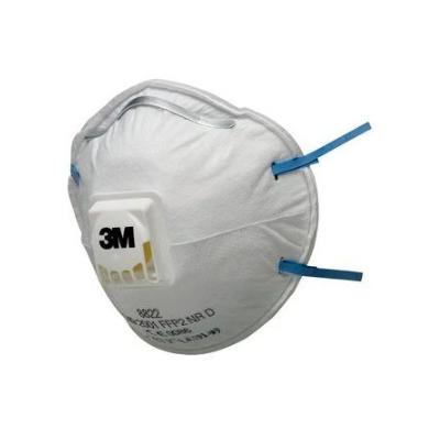 Respirátor FFP2 s výdychovým ventilom NR D 3M 8822
