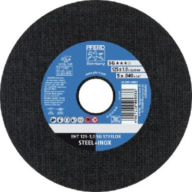 Rezný kotúč 125x1x22x23 mm SG STEELOX PFERD