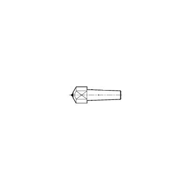 Diamantový orovnávač 0,50 ct MK1 s hlavou pre kľúč SDD-A09 ToolREX
