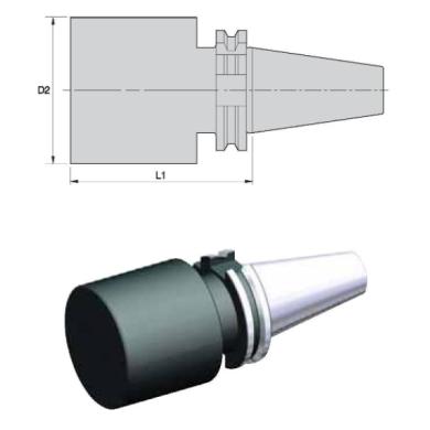 Upínač SK50 D104 L350 polotovar  20-30HRc