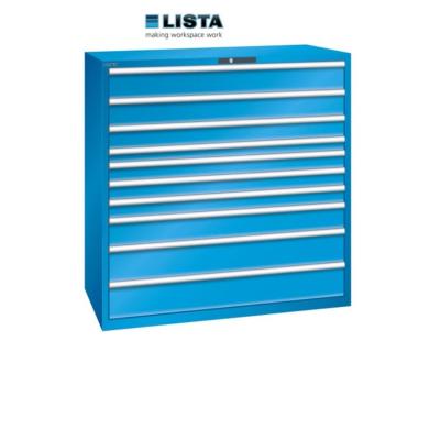 Skriňa 1450x1431x725 10x zásuvka, KEY R5012, 78x36E, LISTA