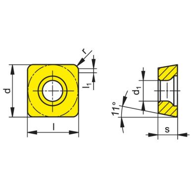 SPKT 12 05 08 LC230F Boehlerit