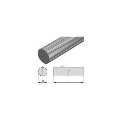 Tyč tvrdokovová kruhová D1 x 320 h6 CTS20D brúsená