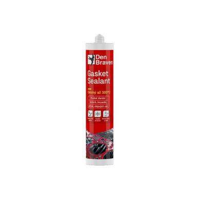 Tmel tesniaci priemyselný červený Den Braven Gasket sealant 280 ml