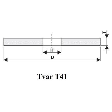 Rezný kotúč T41 180x3,2x22,23 48C 24 Q 3 BF C80 FL Carborundum 45534 1810.00