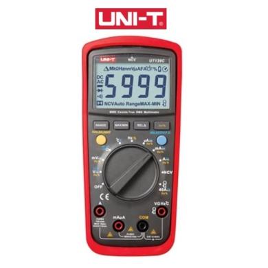 Multimeter digitálny LCD 6000 UT139C bzučák, True RMS, auto,CATIII 600V