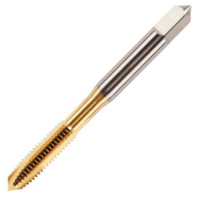 Závitník 10-32 UNF 2BX HSSE strojný priama drážka A50 TiN VERGNANO