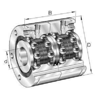 ZKLF 3080-2RS-2AP-XL INA axiálne guľkové ložisko s kosouhlým stykom