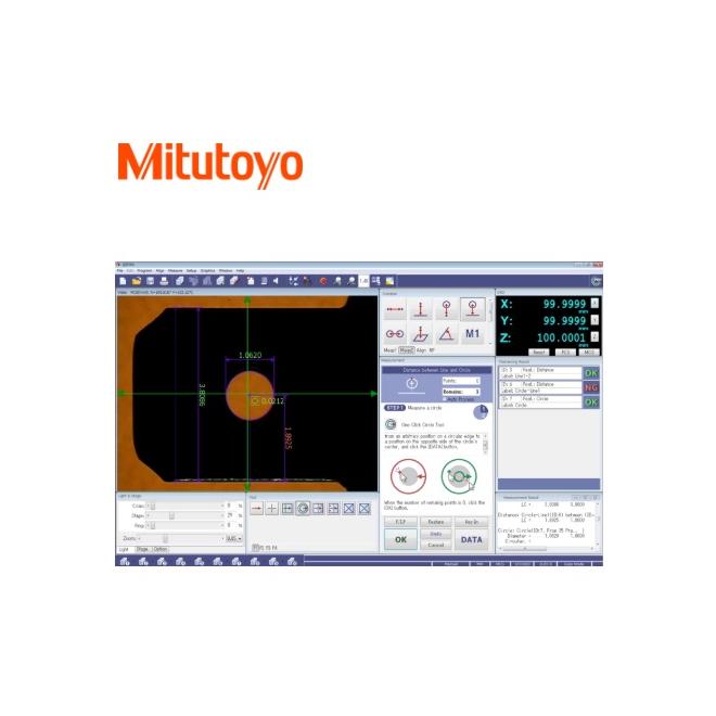 Software QSPAK V12.1 pre modely Quick Scope Mitutoyo