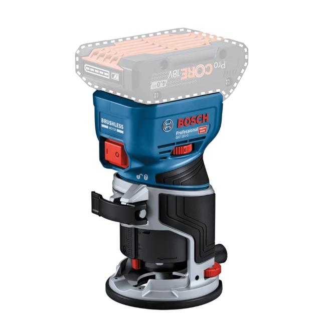 AKU fréza GKF 18V-8 sólo BOSCH