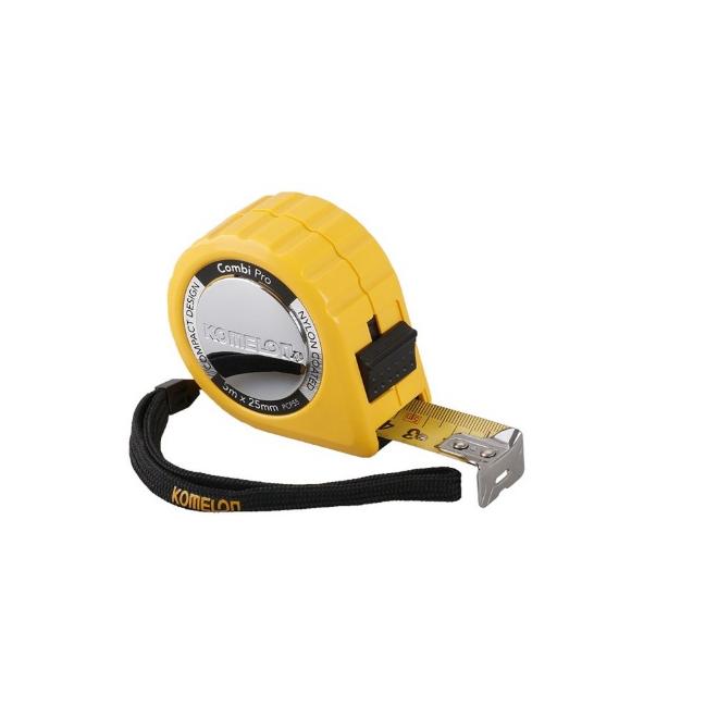 Zvinovací meter 5 m šírka 25 mm 2. trieda presnosti KMC 25 KOMELON