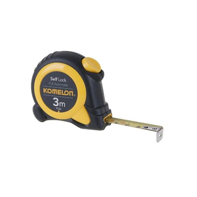 Zvinovací meter 3 m šírka 16 mm 2. trieda presnosti SELF LOCK KMC 3036 KOMELON