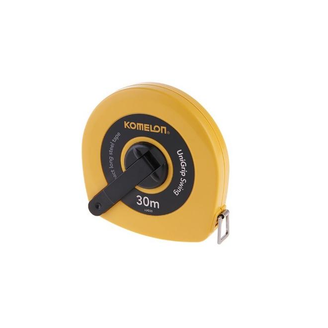 Meracie pásmo 30 m šírka 10 mm oceľové 2. trieda presnosti KMC 913 Komelon