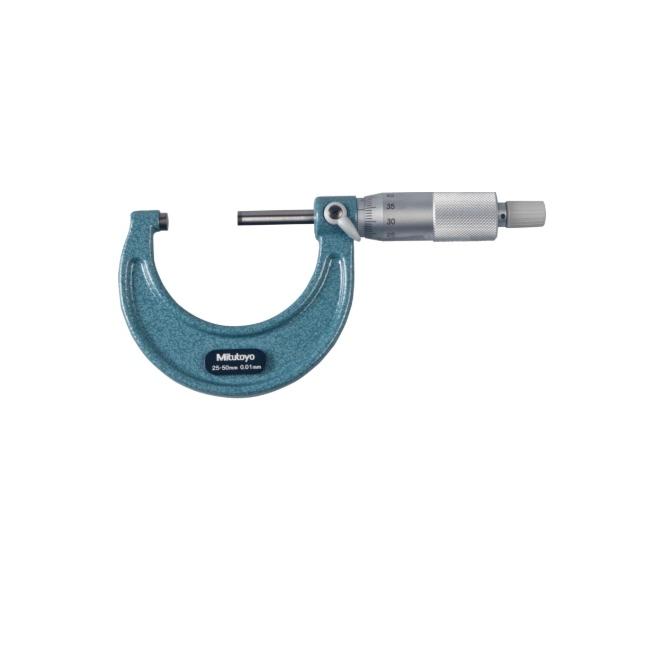Mikrometer 25-50 / 0,01 DIN 863 strmeňový analógový Mitutoyo