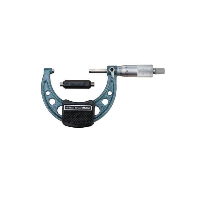 Mikrometer 50-75 / 0,01 DIN 863 strmeňový analógový Mitutoyo