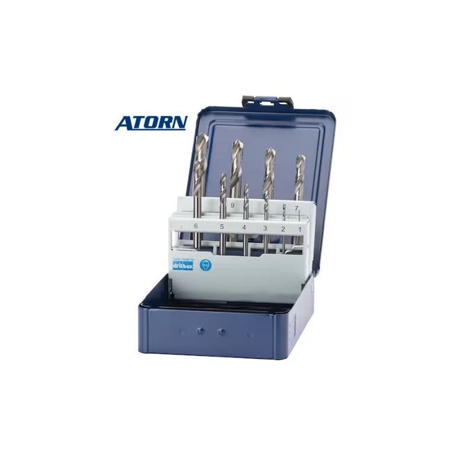 Sada vrtákov 1-10mm TK DIN 338 10 ks ATORN