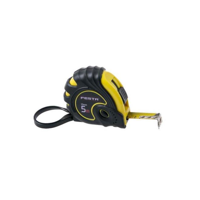 Zvinovací meter 5 m šírka 25 mm s magnetom Festa
