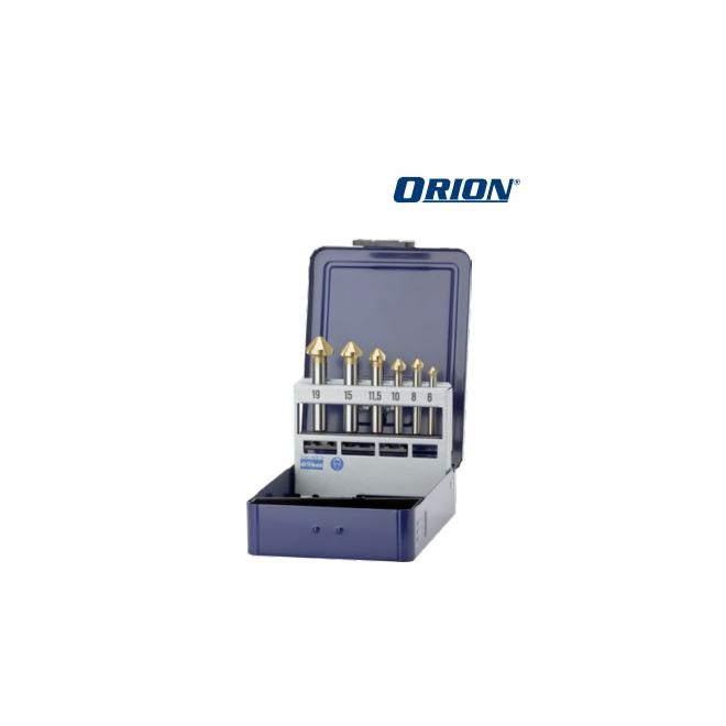 Záhlbník 90° 3z sada (6,3/8,3/10,4/12,4/16,5/20,5) HSS DIN 335 C ORION