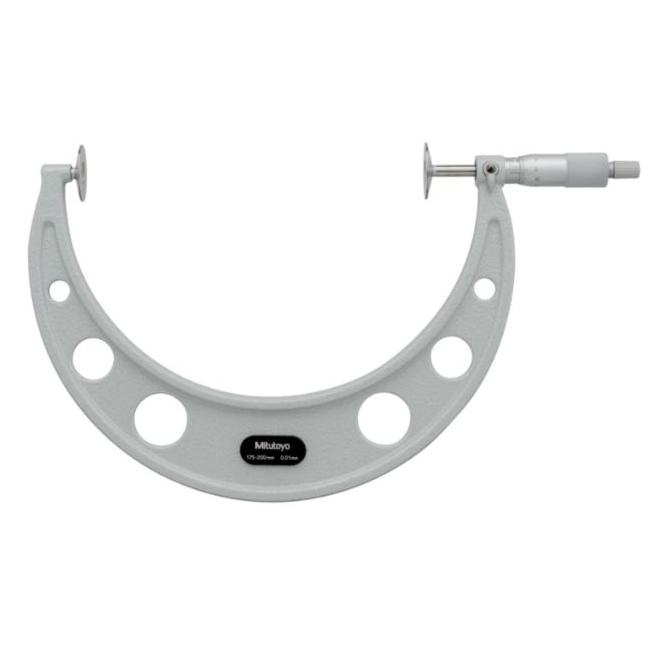 Mikrometer 175-200 / 0,01 strmeňový analógový s tanierikovými dotykmi MITUTOYO