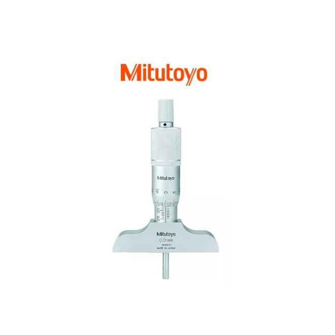 Hĺbkomer 0-25 mm mikrometrický analógový Mitutoyo