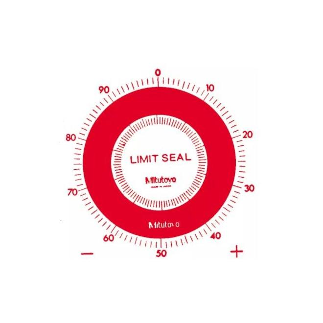 Značka D=55,6 pre medzné hodnoty červená 10ks pre odchýlkomer série 2 Mitutoyo