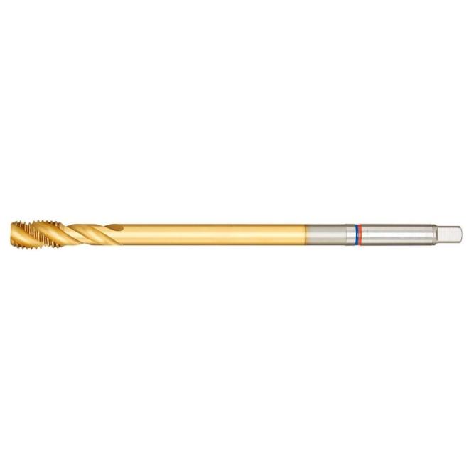 Závitník M20 6HX HSS-E dlhý strojný špirálový TiN FORMAT