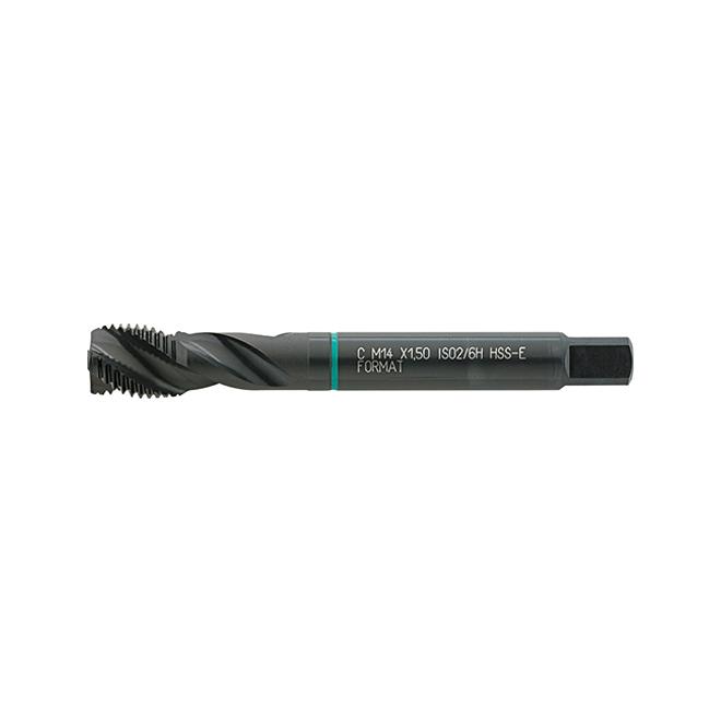 Závitník MF18x1,5 6H HSSE strojný špirálová drážka DIN 374 vaporizovaný FORMAT