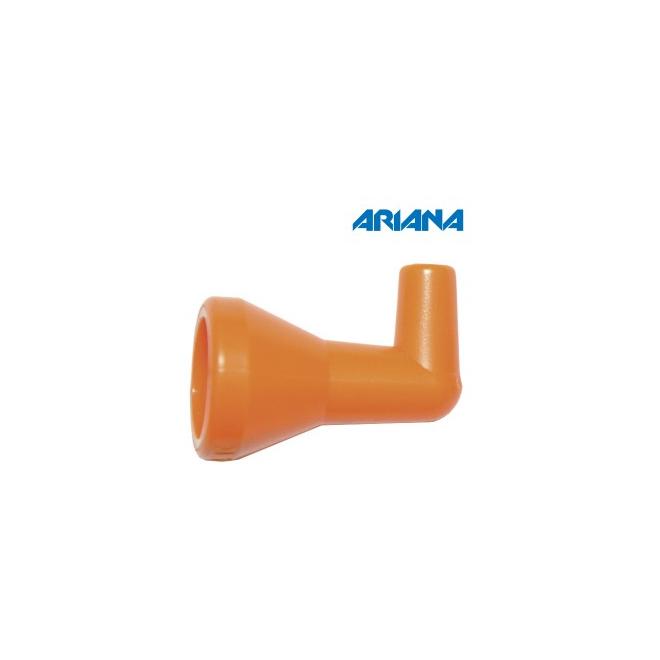 Tryska 1/2" D6,4mm uhlová 90°sada 4ks chladenie ARIANA