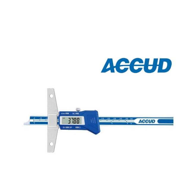 Hĺbkomer 0-300/0,01 mm digitálny s predným dotykom ACCUD