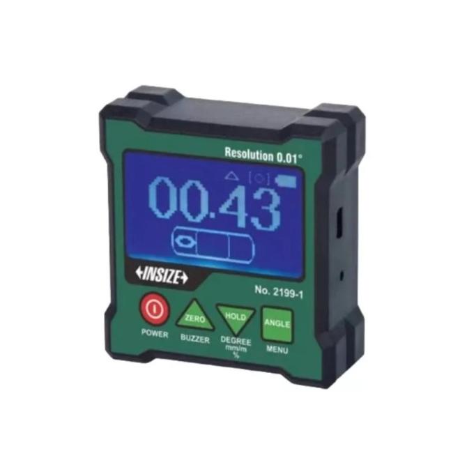 Vodováha 4x90°C dvojosá digitálna s gyroskopickým uhlomeromo INSIZE