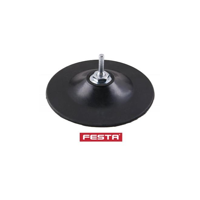 Unášač brúsneho papiera D125 mm stopka 6x25 mm FESTA
