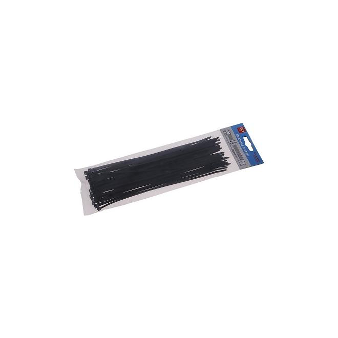 Páska viazacia čierna 250x4,8mm (50ks)