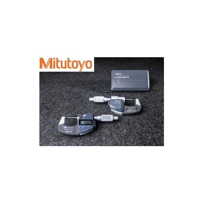 Mikrometer 0-25 / 0,001 strmeňový digitálny presnosť ±1 µm sada U-WAVE prenos