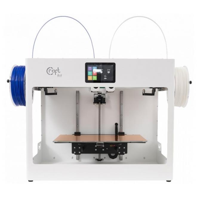 3D tlačiareň CraftBot FLOW IDEX (biela)
