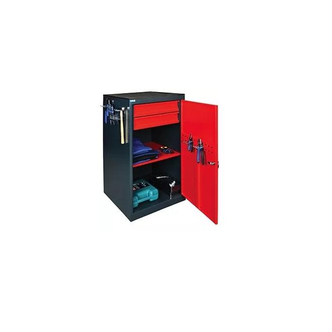 Dielenská skrinka na náradie červenočierna