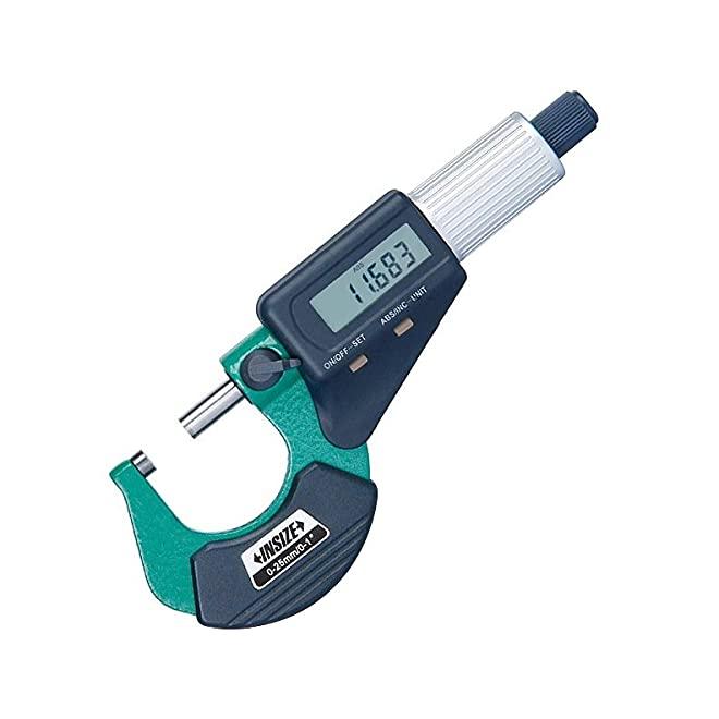 Mikrometer strmeňový 50-75 / 0,001 digitálny presnosť ±3 µm Insize