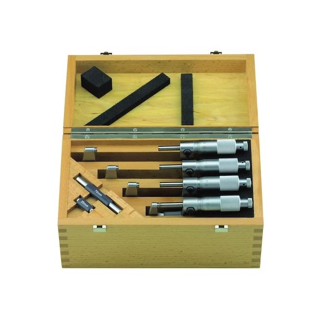 Sada mikrometrov 0-100 DIN 863 40 SA MAHR