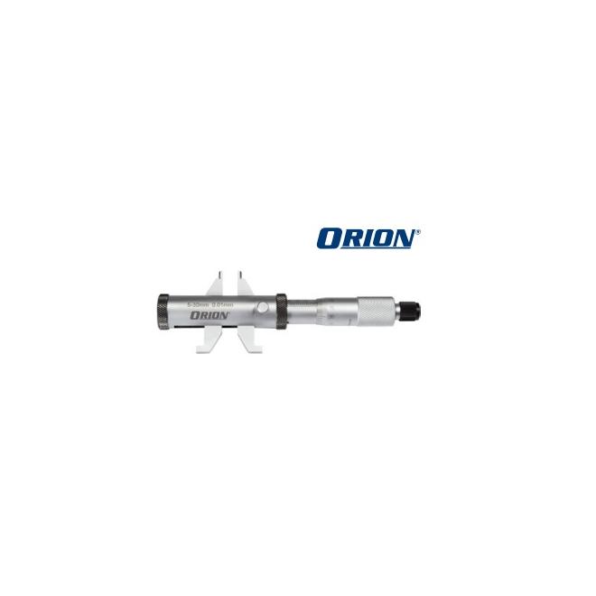 Mikrometer 5-55 / 0,01vnútorný dvojstranný analógový ORION
