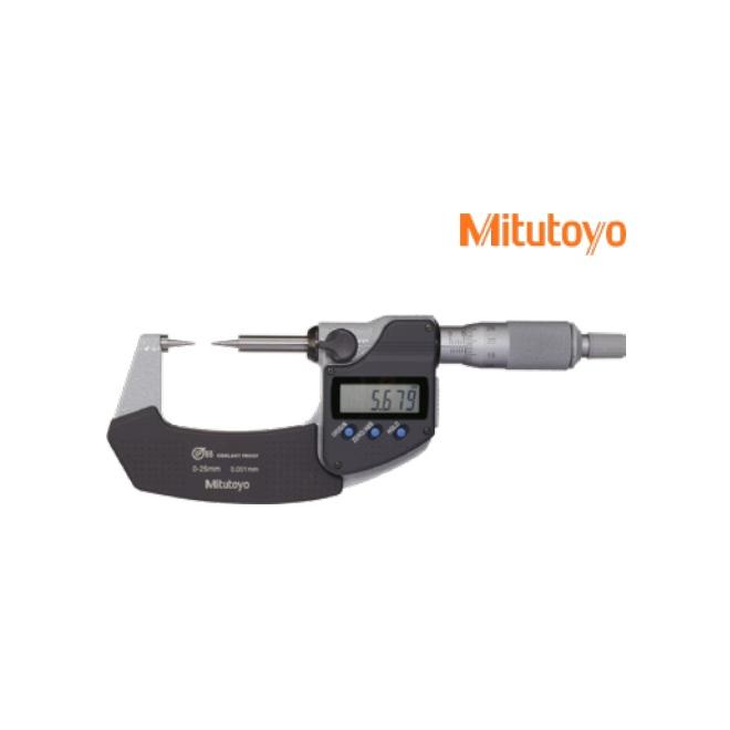 Mikrometer strmeňový 0-25 / 0,001 digitálny presnosť +/-0,002 IP65 Mitutoyo