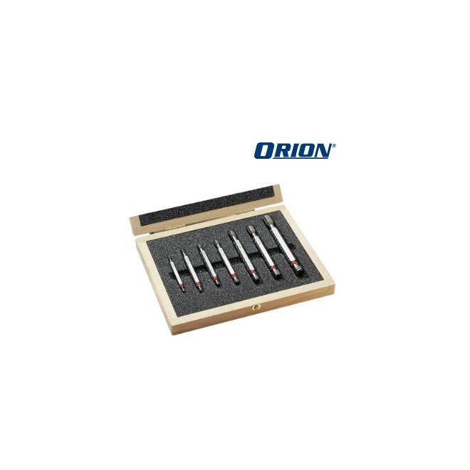 Závitový medzný kaliber tŕň M3 - M12 6H DIN 2280 obojstranný sada ORION